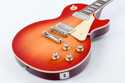 Gibson Les Paul Deluxe 70s Electric Guitar - 70s Cherry Sunburst - Image 3