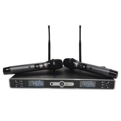 Lane LR-662 - Professional Dual Hand Held Wireless Microphone Set