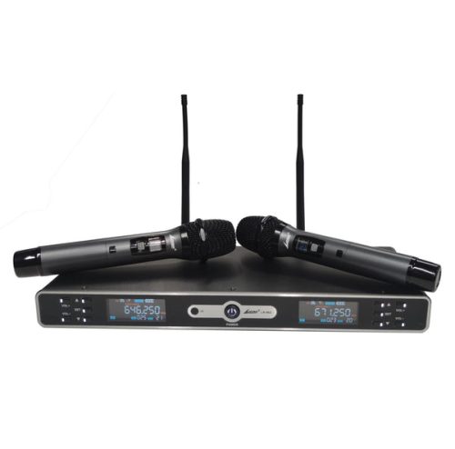Lane LR-662 - Professional Dual Hand Held Wireless Microphone Set