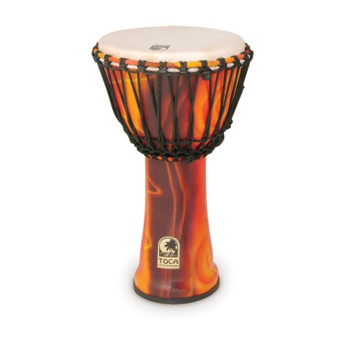 Toca Freestyle 12 inch Rope Tuned Djembe Fiesta