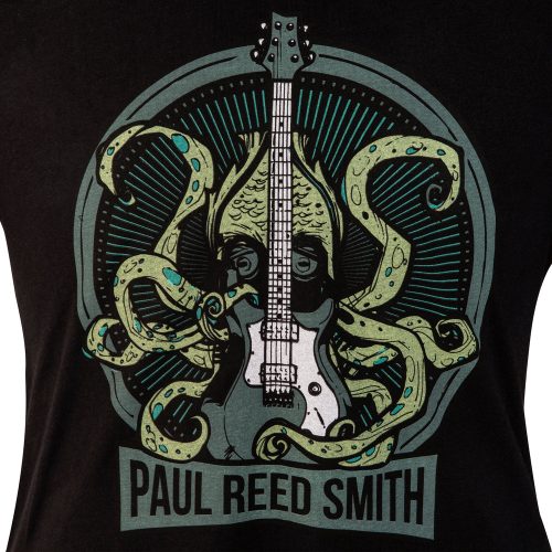 PRS S2 Squid Design T-Shirt - Black - Image 2