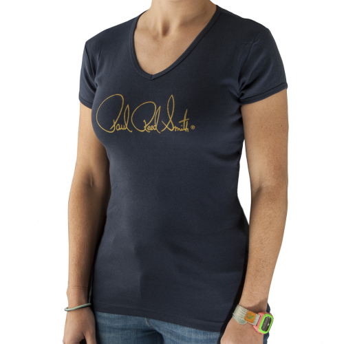 PRS Ladies Signature T-Shirt - Navy - Image 2