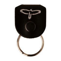 PRS Pick Holder Key Ring Leather Black