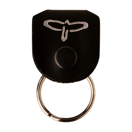 PRS Pick Holder Key Ring Leather Black