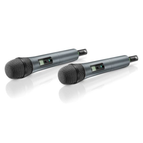Sennheiser XSW 1-835 DUAL-B Dual Vocal Set with E 835 Dynamic Capsule - Image 2