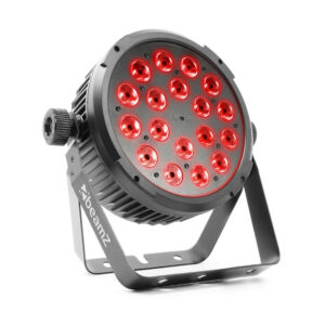 BeamZ BT320 LED Flat Par 18x6W 4-in-1 RGBW DMX IRC