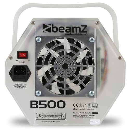 BeamZ B500LED Bubble Machine Medium LED RGB - Image 3