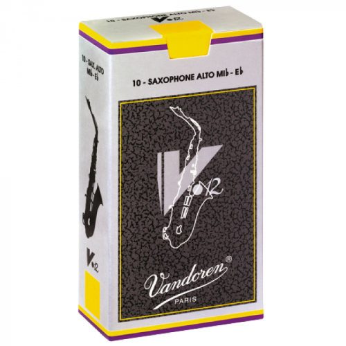 Vandoren V12 Alto Saxophone Reeds (Box of 10)
