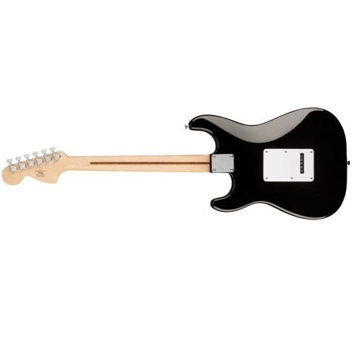 Fender Squier Affinity Series Stratocaster Electric Guitar - Black with Maple Fingerboard - Image 3