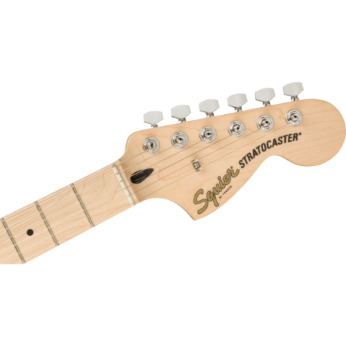 Fender Squier Affinity Series Stratocaster Electric Guitar - Black with Maple Fingerboard - Image 4