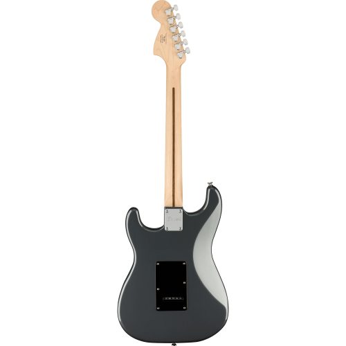 Fender Squier Affinity Series Stratocaster Electric Guitar - Charcoal Frost Metallic with Laurel Fingerboard - Image 3