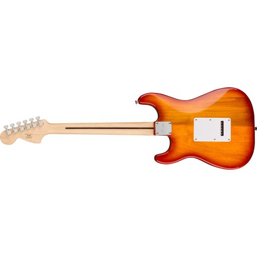 Fender Squier Affinity Series Stratocaster Electric Guitar FMT HSS Maple Neck - Sienna Sunburst - Image 3