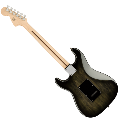 Fender Squier Affinity Series Stratocaster FMT HSS Electric Guitar, Maple Fingerboard, Black Burst - Image 3