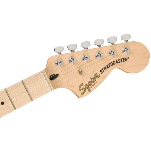 Fender Squier Affinity Series Stratocaster FMT HSS Electric Guitar, Maple Fingerboard, Black Burst - Image 4
