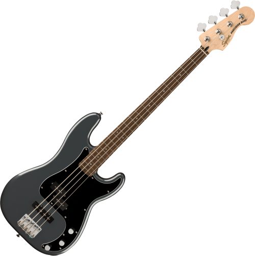 Fender Squier Affinity Series 4 String Precision Bass Charcoal Frost Metallic with Laurel Fingerboard - Image 2