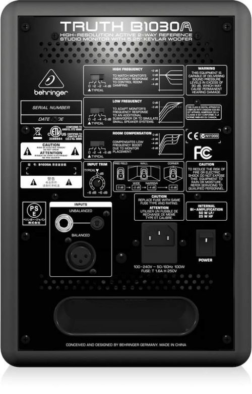 Behringer Truth B1030A 5.25 inch Powered Studio Monitor - Image 3