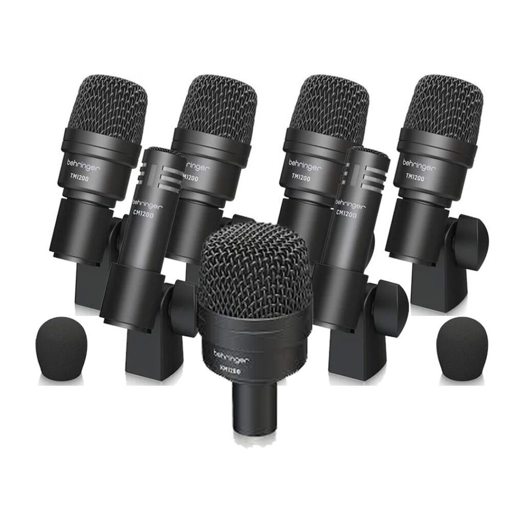 Behringer BC1200 Professional 7-piece Drum Microphone Set