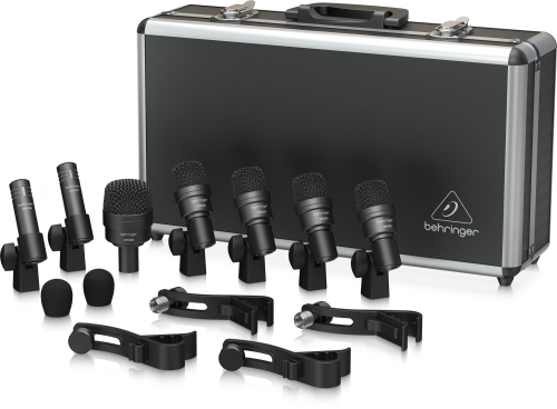 Behringer BC1200 Professional 7-piece Drum Microphone Set - Image 2