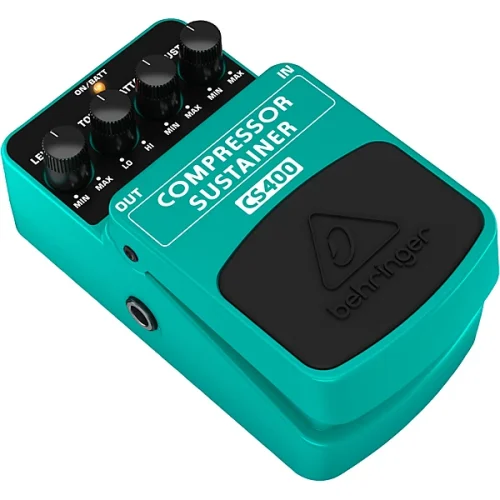 Behringer CS400 Compressor/Sustainer Guitar Pedal - Image 3