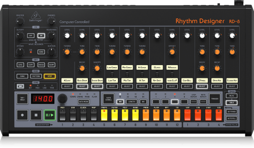 Behringer Rhythm Designer RD-8 Mk2 Analog Drum Machine - Image 2