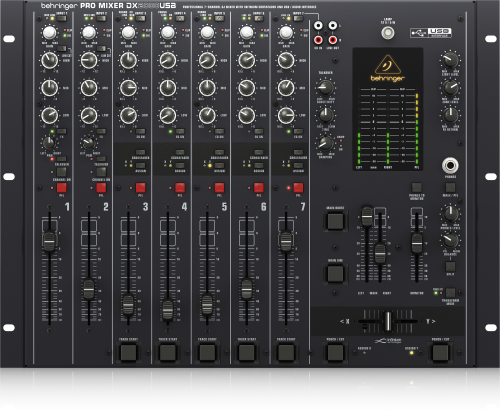 Behringer Pro Mixer DX2000USB 7-channel DJ Mixer - Image 2