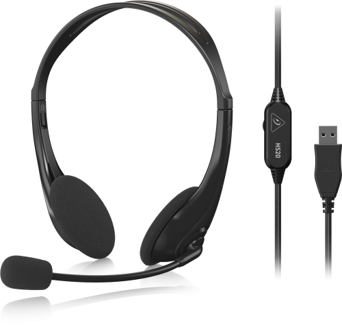 Behringer HS20 USB Stereo Headset with Swivel Microphone - Image 2