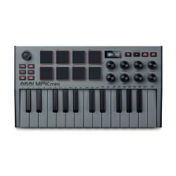 Akai MPK Mini MK3 MIDI Controller (Special Edition Grey)