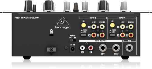 Behringer Pro Mixer NOX101 2-channel DJ Mixer - Image 4