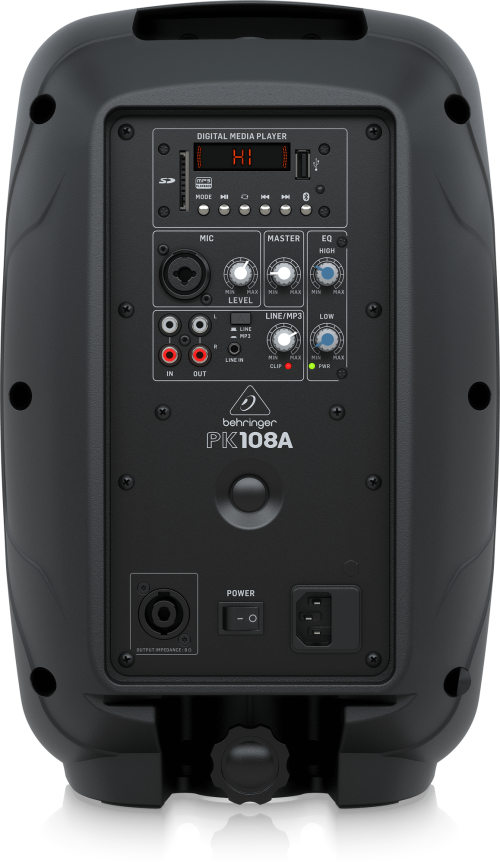 Behringer PK108A Active 8inch PA Speaker with Bluetooth - Image 3