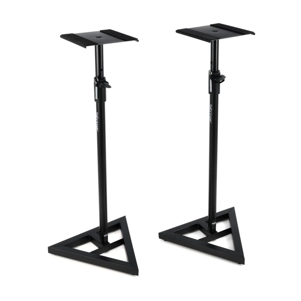 Behringer SM5002 Heavy-Duty Height-Adjustable Monitor Stands