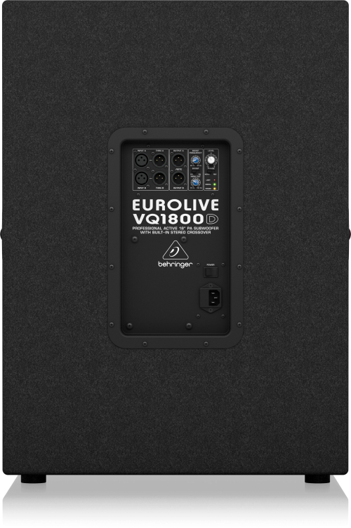Behringer Eurolive VQ1800D 500W 18 inch Powered Subwoofer - Image 3