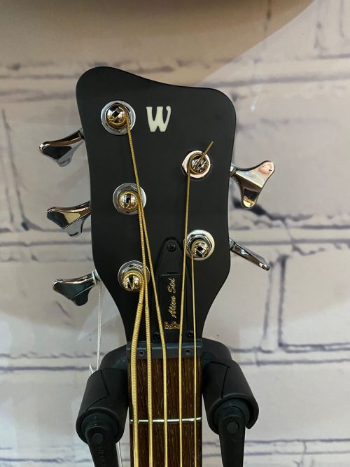 Warwick Rockbass Alien Deluxe 5 String Thinline Acoustic Bass Guitar - Image 2