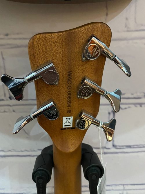 Warwick Rockbass Alien Deluxe 5 String Thinline Acoustic Bass Guitar - Image 3