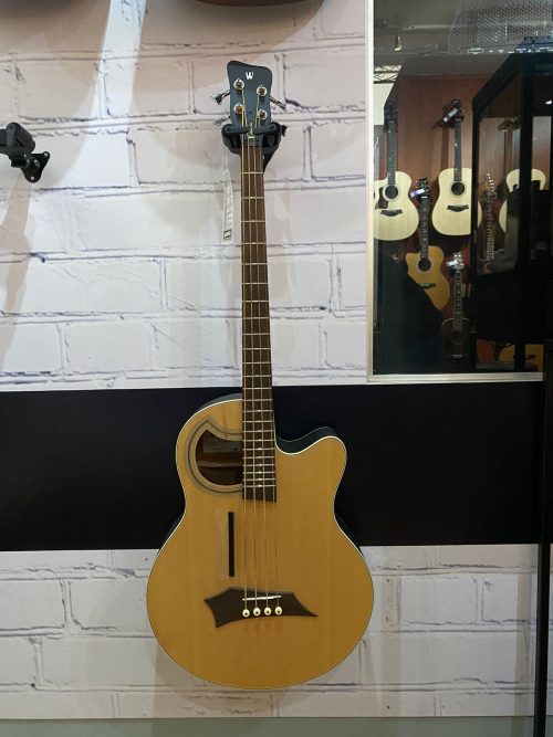 Warwick Rockbass Alien Deluxe 4 String Thinline Acoustic Bass Guitar