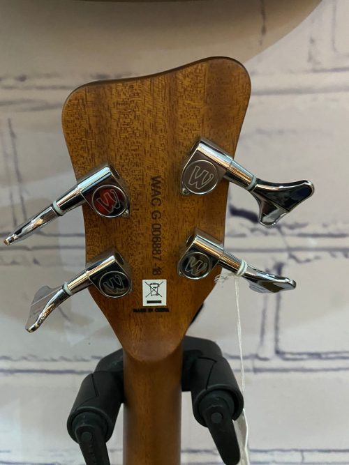 Warwick Rockbass Alien Deluxe 4 String Thinline Acoustic Bass Guitar - Image 4
