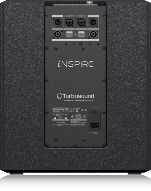 Turbosound iNSPIRE iP12B 1000W 12 inch Powered Subwoofer - Image 4