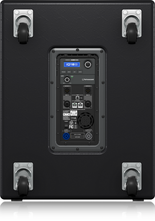 Turbosound iQ18B 3000W 18 inch Powered Subwoofer with DSP - Image 3