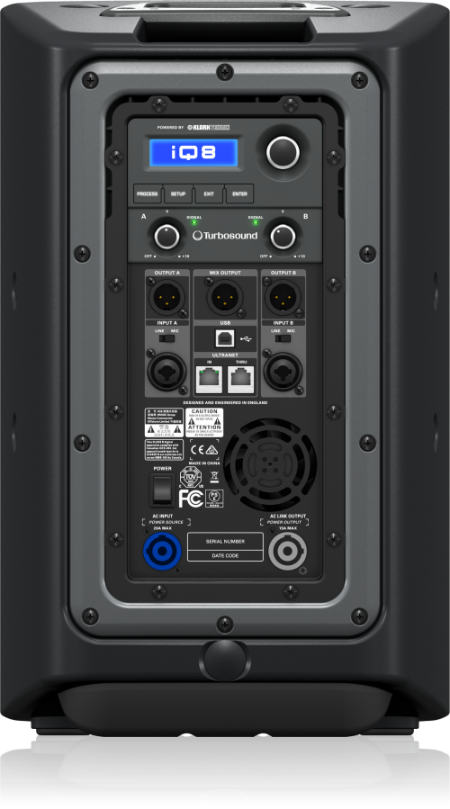 Turbosound iQ8 2500W 8 inch Powered Speaker - Image 3