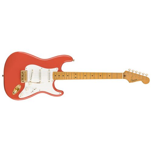 Fender Squier FSR Classic Vibe 50s Stratocaster – Maple Fretboard – Fiesta Red - Image 2