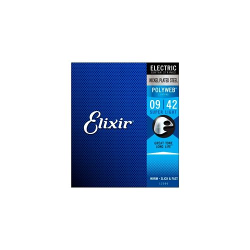 Elixir Polyweb Super Light Electric Guitar Strings 9-42