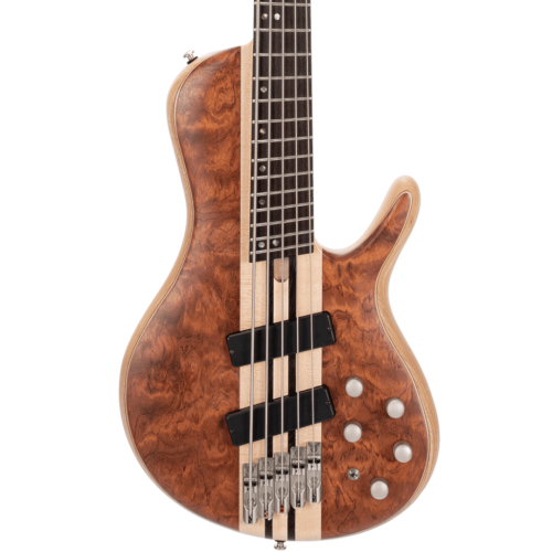 Cort A5 Beyond 5-String Electric Bass Guitar – Open Pore Natural