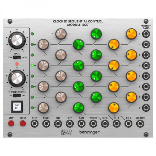 Behringer Clocked Sequential Control Module 1027 Sequencer Module - Image 2