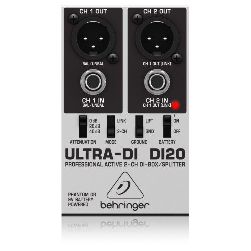Behringer ULTRA-DI DI20 Active DI Box - Image 2