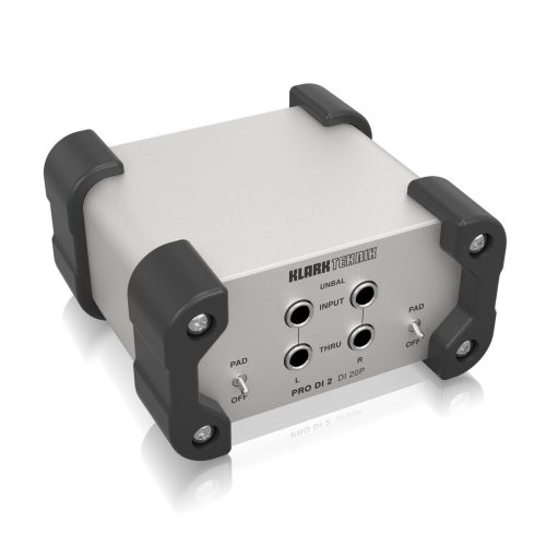 Klark Teknik DI 20P PRO DI 2 Professional Passive Stereo DI Box