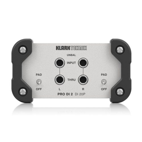 Klark Teknik DI 20P PRO DI 2 Professional Passive Stereo DI Box - Image 3