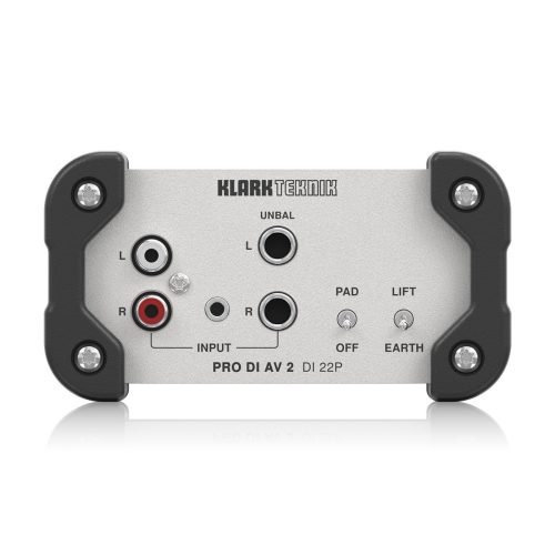 Klark Teknik DI 22P PRO DI AV 2 Professional Passive Stereo DI Box - Image 3