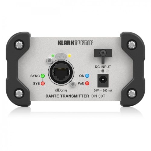 Klark Teknik DN 30T 2 Channel Dante Audio Transmitter - Image 2
