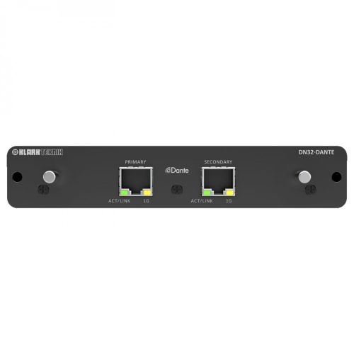 Klark Teknik DN32-DANTE 32 Channel Audinate Expansion Module