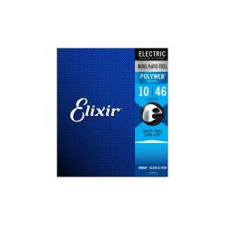 Elixir Strings Polyweb Electric Guitar Strings - .010-.046 Light