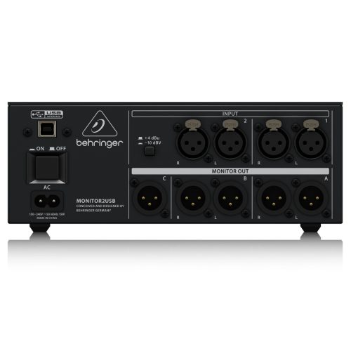 Behringer MONITOR2USB Headphone & Speaker Controller - Image 3